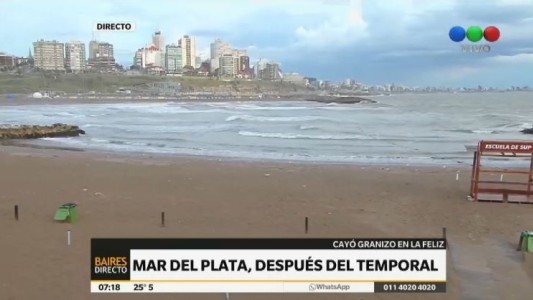 El viernes arrancó gris en Mar del Plata, luego mejora