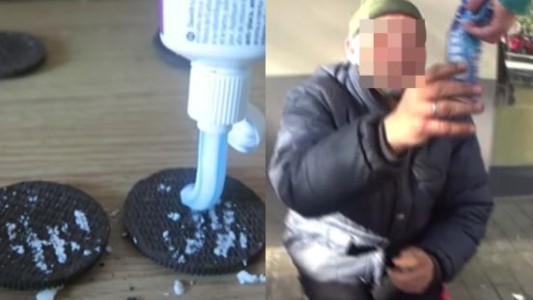 Polémica por un youtuber que le dio galletas con dentífrico a un indigente