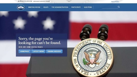 La Casa Blanca ya no tiene página web en español