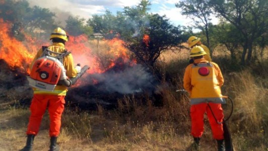 Nuevos incendios en La Pampa