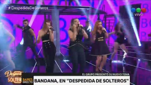 El show de Bandana en "Despedida de solteros"