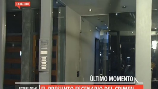 Este es el escenario del crimen del empresario en Caballito