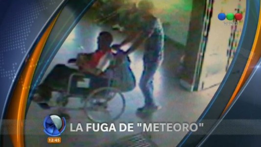 "Meteoro" se escapó en silla de ruedas de una cárcel de Mendoza
