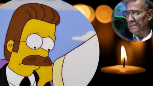 Murió Agustín Sauret, la voz latina de Ned Flanders