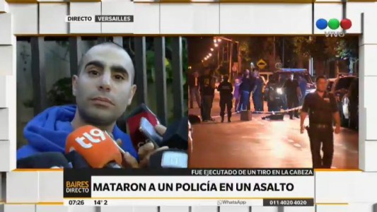 Balearon a un policía en Versalles y murió en el hospital