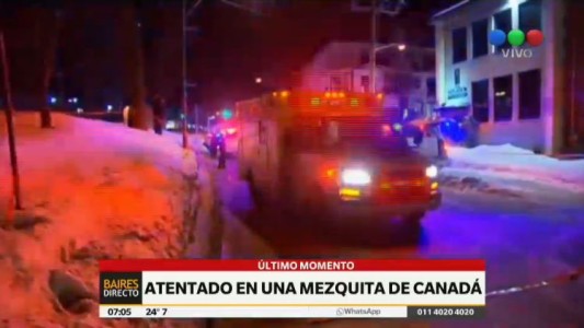 Atentado en Canadá: seis muertos en una mezquita