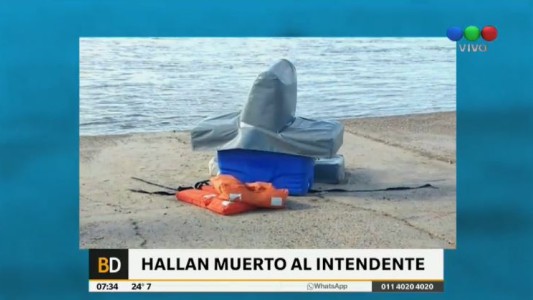 Hallaron muerto al intendente que había desaparecido tras un accidente en el Río Paraná