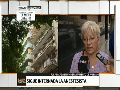 El estado de salud de la chica atacada por el anestesista