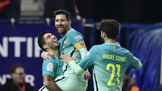 Con golazos de Messi y Suárez, Barcelona le ganó al Atlético Madrid de Simeone