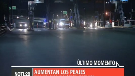 Aumentan los peajes