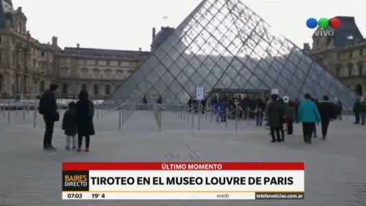 Pánico en París: tiroteo en el Museo del Louvre