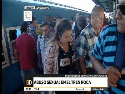 Abuso sexual en el tren Roca