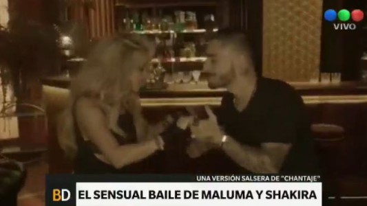 El seductor baile de Shakira y Maluma
