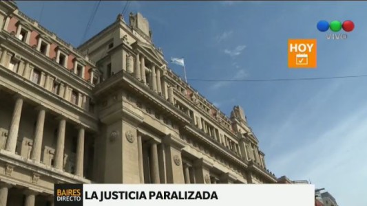 Paro judicial en contra del traspaso de la justicia