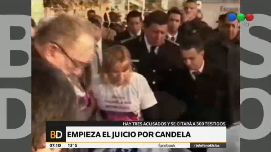 Empieza el juicio por el crimen de Candela