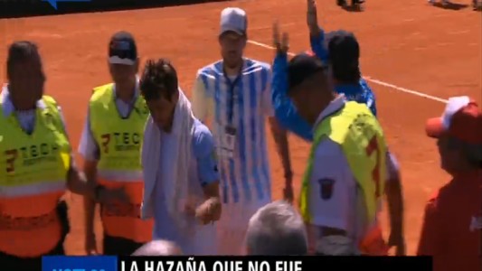 Pella perdió ante Fognini y Argentina jugará el repechaje para mantener la categoría en la Davis