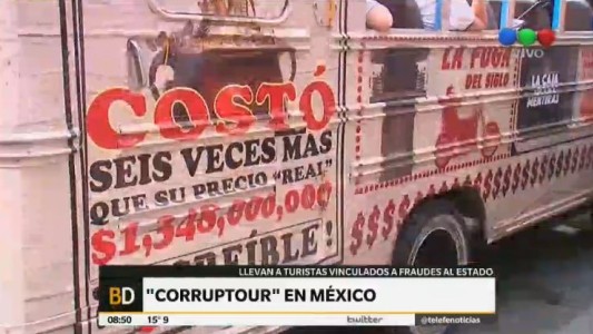 Corruptour: México lleva a turistas a sitios marcados por la corrupción