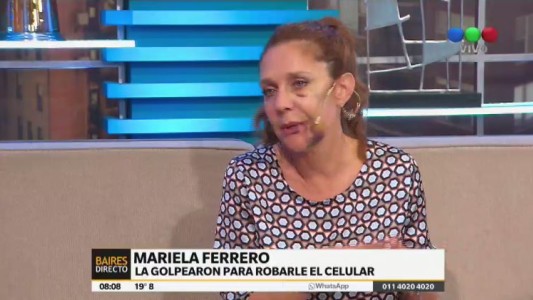 Brutal robo a una mujer en Palermo