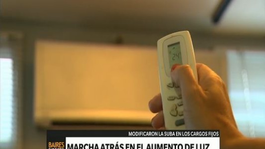 Marcha atrás en el aumento de la luz