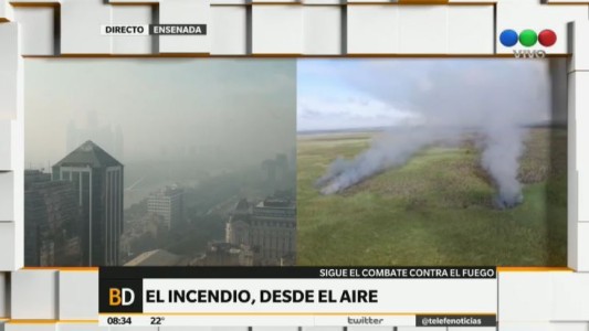 Intendente de Ensenada: "El incendio fue intencional"