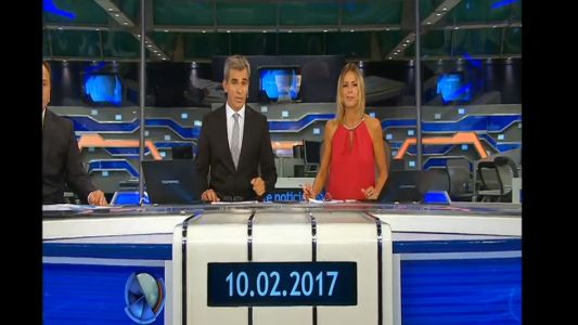 Telefe Noticias a las 12 / Bloque 1 / 10/02/2017