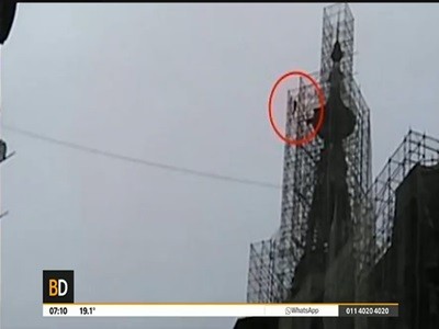 Un reclamo desde la cúpula de la Confitería El Molino