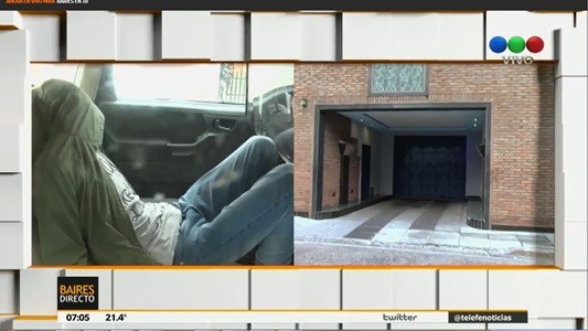 Roban una camioneta, van a celebrar y los atrapan en un albergue transitorio