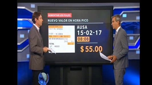 Aumentos en peajes: cómo quedaron las tarifas