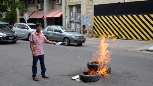 El piquete chino que conmociona a Bahía Blanca