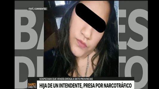 Narcotráfico: detuvieron a la hija de un intendente