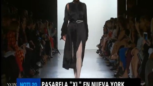 Pasarela "XL" en Nueva York