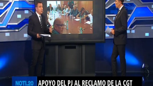 Apoyo del PJ al reclamo de la CGT
