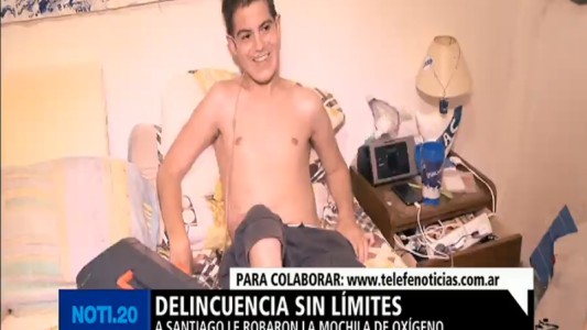 Ayudemos a Santiago a conseguir su mochila de oxígeno