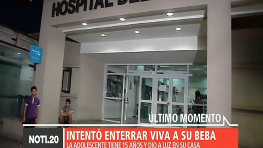 Horror en Rafael Castillo: una joven de 15 años dio a luz e intentó enterrar viva a su beba