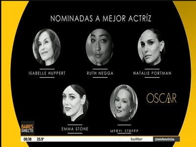 Las nominadas a la mejor actriz
