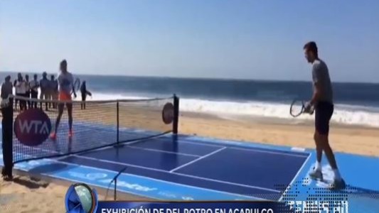 Exhibición de Del Potro en Acapulco