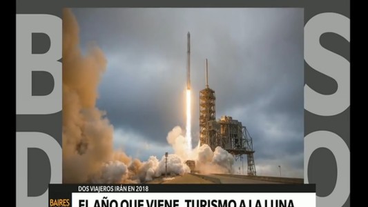 En 2018 larga el turismo a la luna