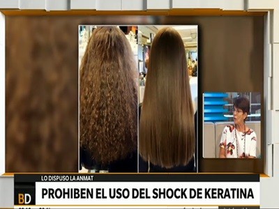 Prohíben el uso del shock de keratina