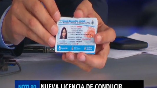 Relanzan la licencia de conducir