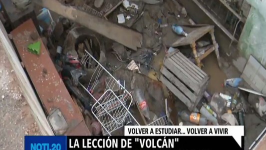 La lección de "Volcán": el pueblo arrasado por el alud