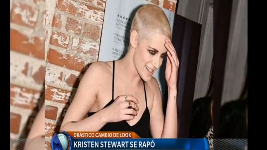 Drástico cambio de look de la actriz Kristen Stewart