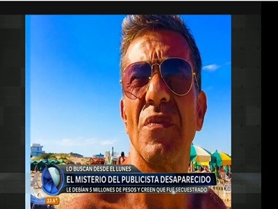 El misterio del publicista desaparecido