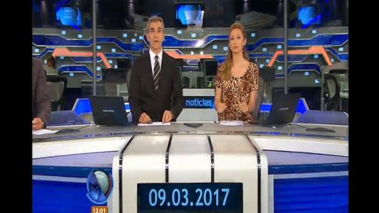 Telefe Noticias a las 12 / Bloque 1 / 09/03/2017