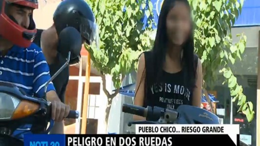 Catamarca: peligro en dos ruedas