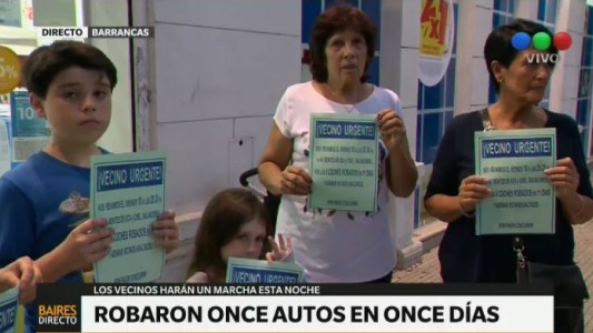 En Barracas robaron 11 autos en 11 días