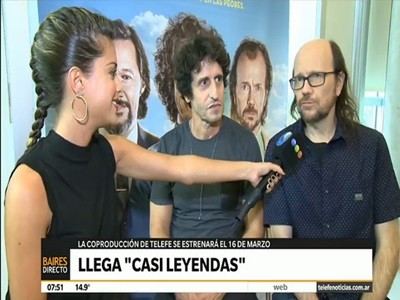Llega "Casi leyenda", con Gustavo Segura, Diego Peretti y Diego Torres