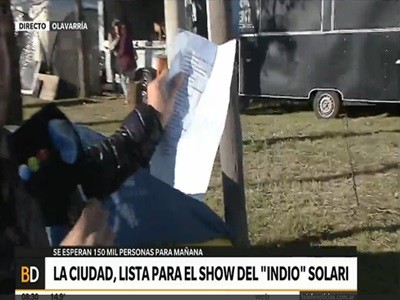 La lista de los temas que tocará el Indio Solari en el recital de Olavarría