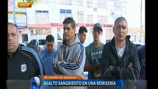 Entraron a robar en una remisería de San Martín y mataron a un chofer