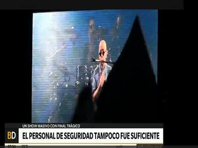 El personal de seguridad no era suficiente