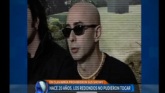 El día que Los Redondos fueron prohibidos en Olavarría, hace 20 años